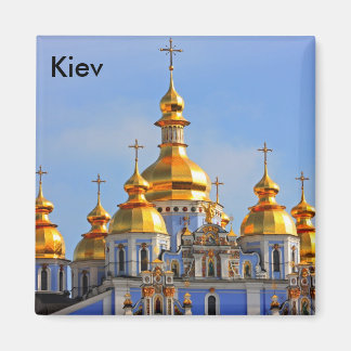 Golden copes of in cathedral in Kiev tagna i spri Magnet