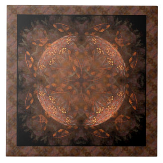 Golden Copper Shimmer Ceramic Tile Kakelplatta