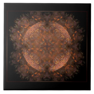 Golden Copper Shimmer Kakelplatta