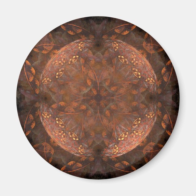 Golden Copper Shimmer Magnet (Framsidan)