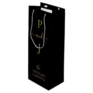 Golden Couples Initialer Elegant Monogram