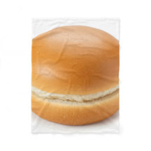 Golden Cream-Filled Bun Dessert Photo