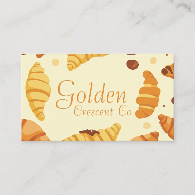 Golden Crescent Co Visitkort (Framsida)