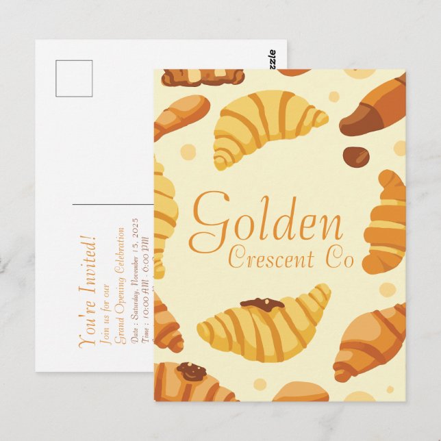 Golden Crescent Co Vykort (Fram/baksida)