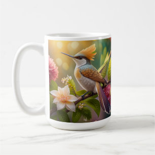 Golden Crested Honeyeater Fantasy Bird Kaffemugg