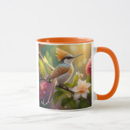 Golden Crested Honeyeater Fantasy Bird Mugg