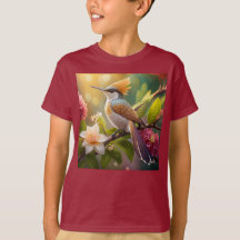 Golden Crested Honeyeater Fantasy Bird