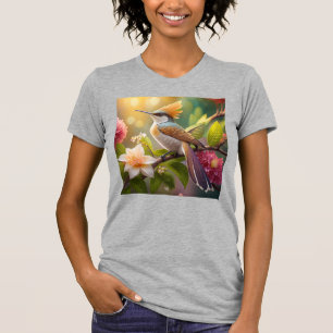 Golden Crested Honeyeater Fantasy Bird T Shirt