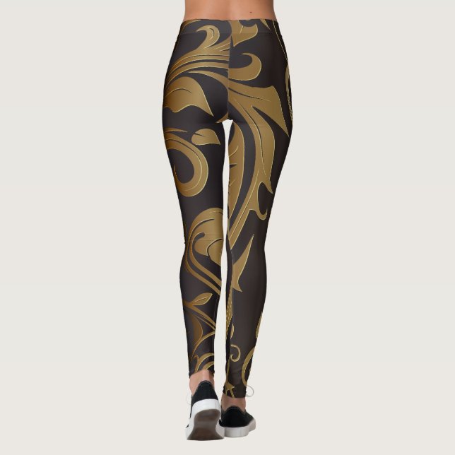Golden Curtains 3 Leggings (Baksida)