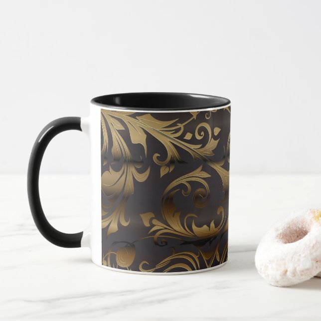 Golden Curtains 3 Mugg (Med munk)