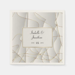 Golden Curve Linjer Pappersservett