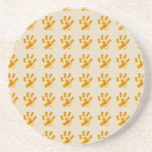Golden Cute Tassar på Beige