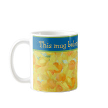 Golden Daffodils med blått band