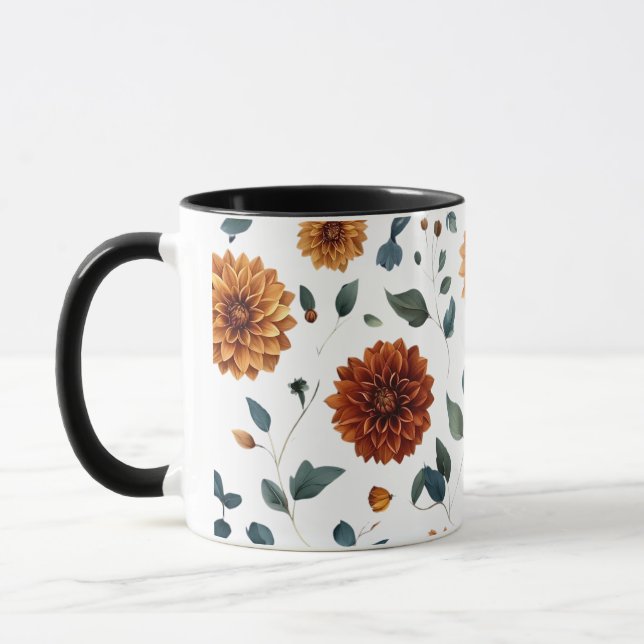Golden Dahlia Mugg (Vänster)