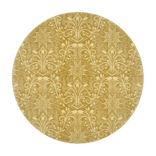 Golden Damask Baroque-Blommönstret
