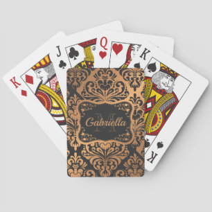 Golden Dasmask Mönster Casinokort