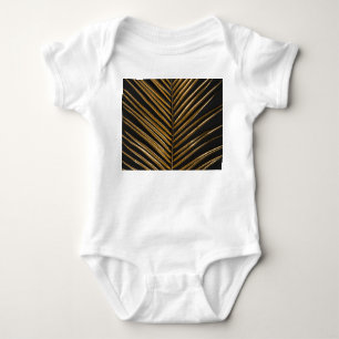 Golden Date Handflatan: Minimalistisk svart bakgru T Shirt