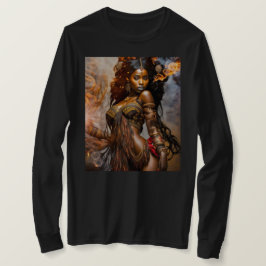 Golden Dawn- African Princess- Womans T-shirt