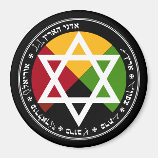 Golden Dawn Earth Pentacle på Black Magnet