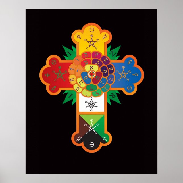 Golden Dawn Ro Kor Lamen Poster (Framsidan)