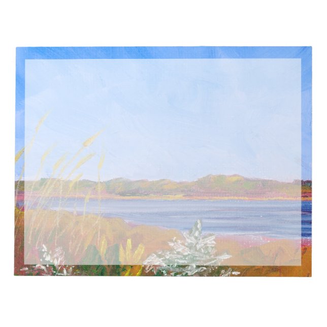 Golden Delaware River Anteckningsblock (Framsida)