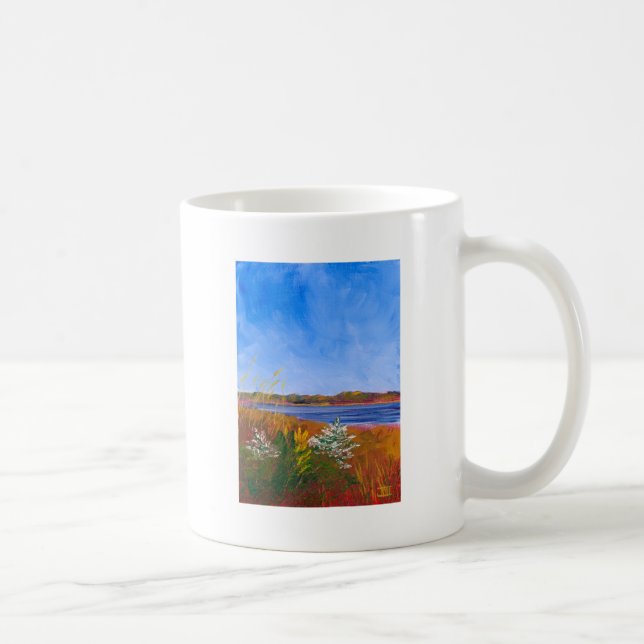Golden Delaware River Kaffemugg (Höger)