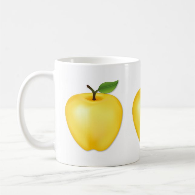 Golden Delicious Apple Kaffemugg (Vänster)