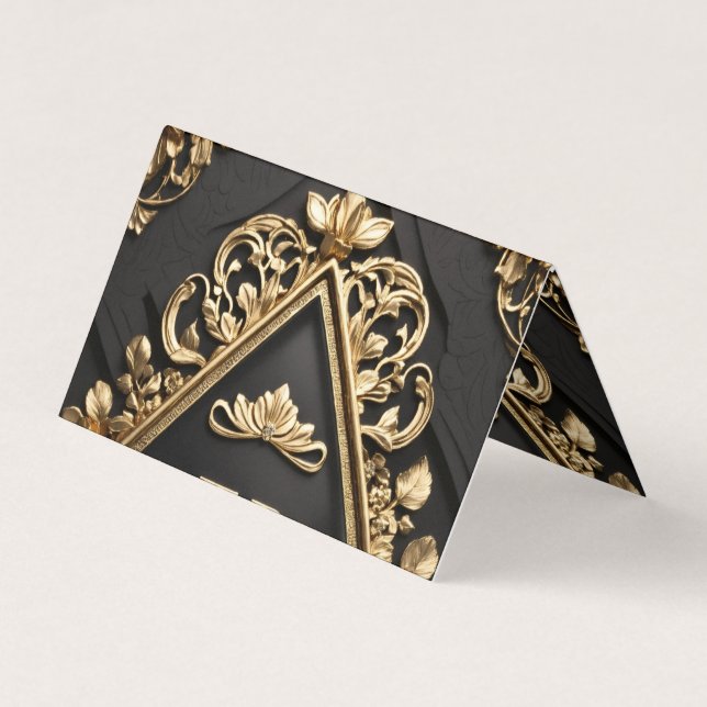 Golden Design Visitkort (Framsida)