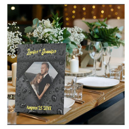 Golden Diamond Modern Elegant Customized Wedding