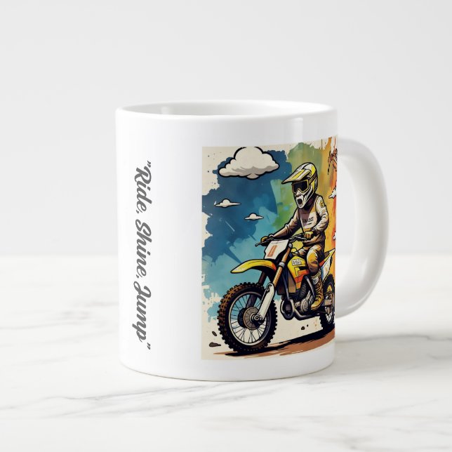 "Golden Dirt Chronicles" Jumbo Mugg (Framsida höger)
