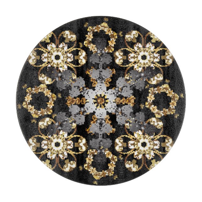 Golden Disline: Östra Blommigt Decor (Framsidan)