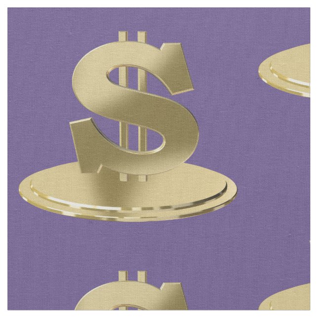 Golden-dollar Tyg (Närbild)
