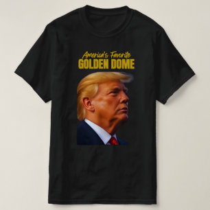 Golden Dome Trump Underbar American T Shirt