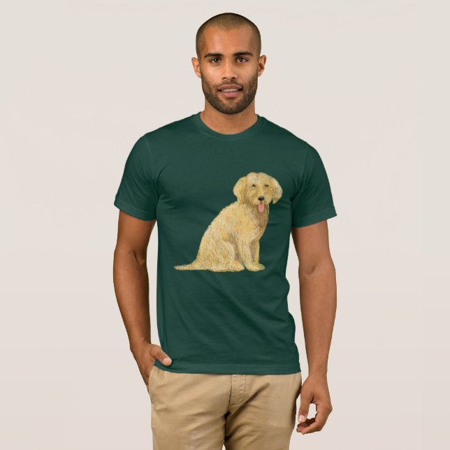 Golden Doodle dada T-Shirt (Hel framsida)