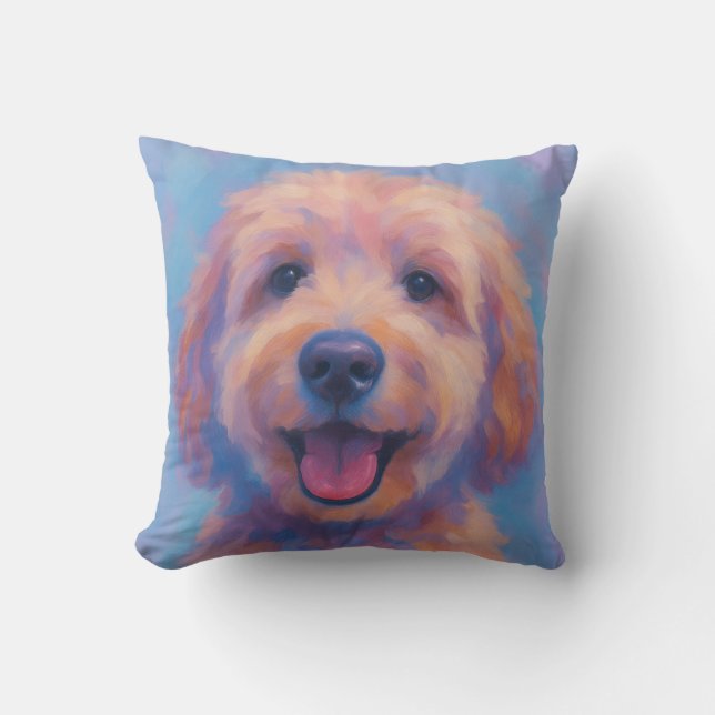 Golden Doodle Dekorativ kudde (Framsida)