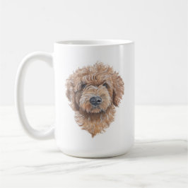 Golden Doodle Hund - Classic Mugg, 15 oz Kaffemugg