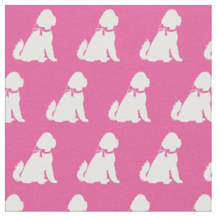 Golden Doodle Hund Silhouette Pet Aussie Rosa Tyg
