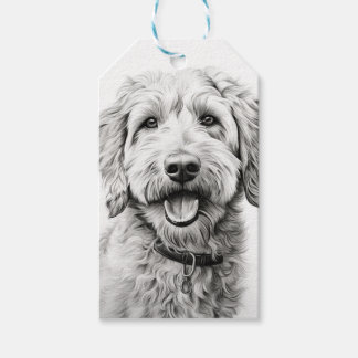 Golden Doodle Presentetikett