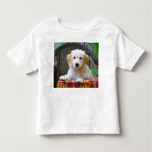 Golden Doodle Puppy Kärlek Småbarn T-shirt