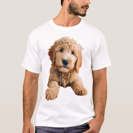 Golden Doodle Puppy T Shirt