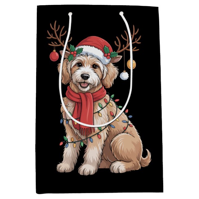 Golden Doodle Underbar Ren Julgran  (Framsidan)