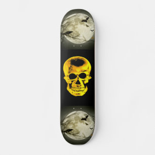 Golden Döskalle skateboard Bräda 21,5 Cm