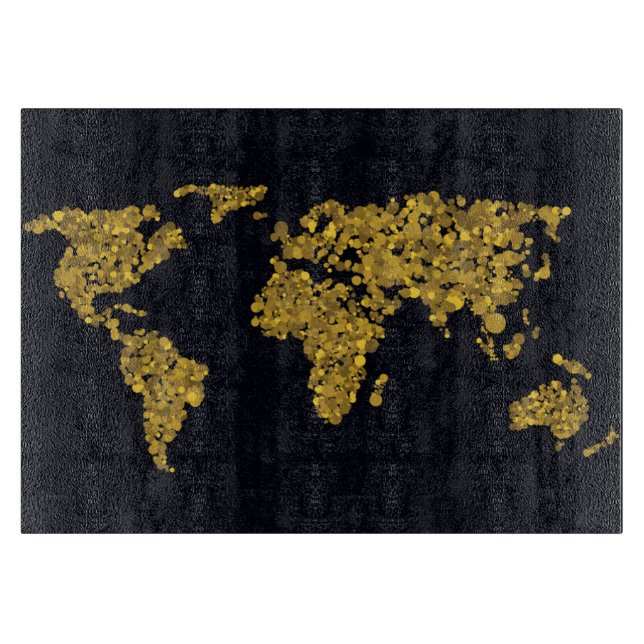 Golden Dot World Map (Framsidan)