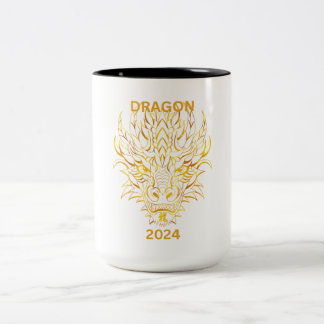 Golden Dragon 2024 Två-Tonad Mugg