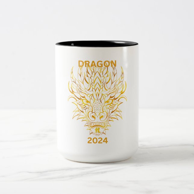 Golden Dragon 2024 Två-Tonad Mugg (Center)