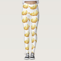 Golden Dragon Anpassningsbar Leggings