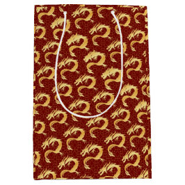 Golden Dragon Chinese New Year Önskemål Oriental R