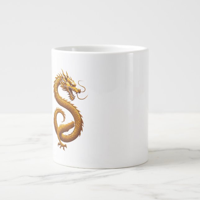 Golden Dragon Jumbo Mugg (Framsidan)