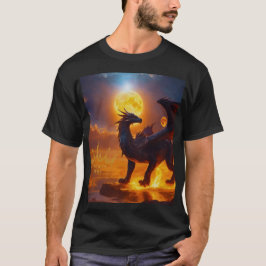 Golden Dragon Kung T Shirt