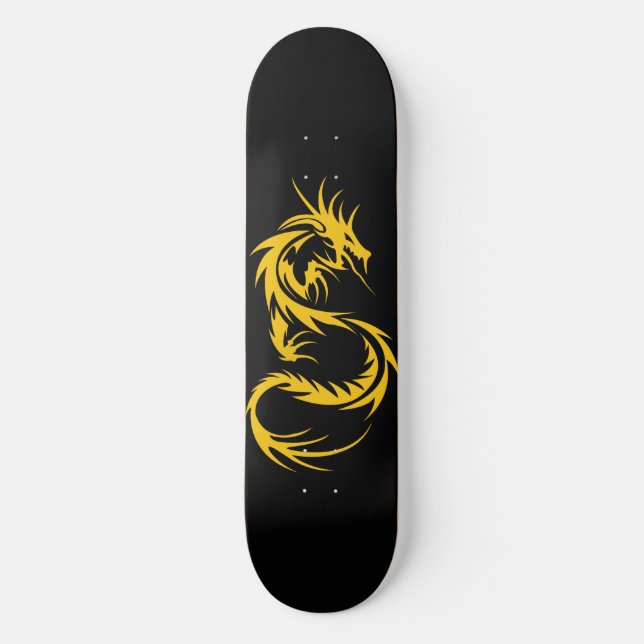 Golden Dragon Mini Skateboard Bräda 18,5 Cm (Framsida)